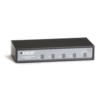 Switch Matricial de DVI 2 X 4 con audio y control serial RS-232