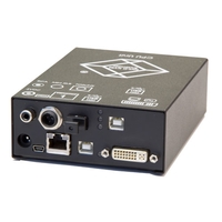 ACX1T-12D-C: Transmitter, CATx (140m), (1) Single link DVI-D, 4x USB HID, digital audio