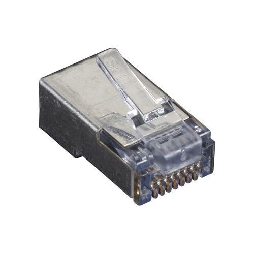 Black Box Network Services Shielded Cat5e Ez-rj45 Modular Plugs 100-pack 
