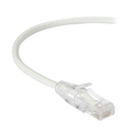 Cable de conexión Ethernet CAT6A Slimnet de perfil bajo, de 500 MHz – sin enganche, sin blindaje (UTP)
