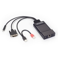 Emerald® Transmisor KVM por IP ZeroU DVI – Un solo cabezal, HD, USB-HID, Audio