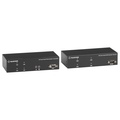 Extensor KVM de la serie KVX sobre CATx - Dual-Head, DVI-I, USB 2.0, Serial, Audio, Local Video