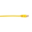 CAT6PC-001-YL: Yellow, 0.3m, 1-Pack