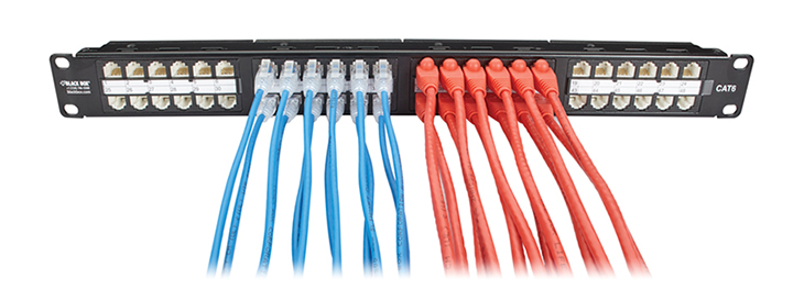 Cables de conexión SlimNet 28 AWG de Black Box
